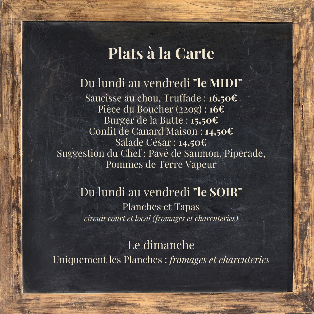 Menu de la semaine du 31 janvier 2021 au 5 février 2022